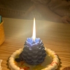 手作蜡烛，失眠的人看着火焰慢慢入睡